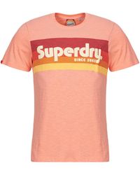 Superdry - T Shirt Logo Terrain - Lyst