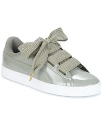 PUMA Basket Heart Trainers for Women - Up to 70% off at Lyst.co.uk