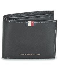 Tommy Hilfiger - Purse Wallet Th Corp Leather Cc And Coin - Lyst