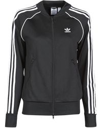 adidas black tracksuit top