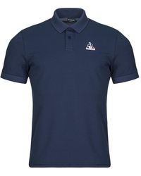 Le Coq Sportif - Polo Shirt Ess Polo Ss N°1 M - Lyst
