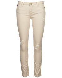 Acquaverde Scarlett Cropped Trousers - Natural