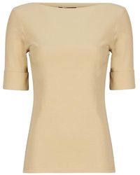 Ralph Lauren - Long Sleeve T-shirt Judy-elbow Sleeve-knit - Lyst