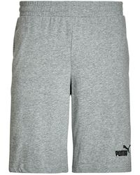 PUMA - Shorts Ess No. 1 Logo Jersey Shorts - Lyst