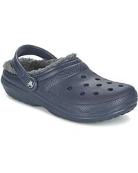 Crocs™ - Classic Fuzz Lined Clog Sandals - Lyst