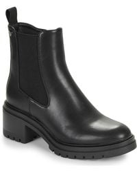 Xti - Low Ankle Boots 143313-black - Lyst