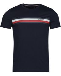 Tommy Hilfiger - T Shirt Rwb Monotype Chest Stripe Tee - Lyst