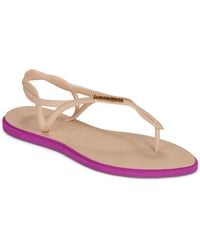 Havaianas - Flat Sandals Luna Point - Lyst
