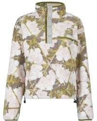 Columbia - Fleece Jacket Helvetia Ii Printed Cropped Half Snap Fleece - Lyst