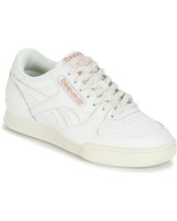 reebok classic phase 1 pro trainers in embossed faux snake