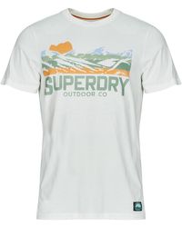 Superdry - T Shirt Outdoors Mountain Rlxd Tee - Lyst