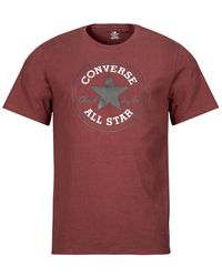 Converse - T Shirt Chuck Patch Tee Cherry Daze - Lyst