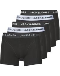 Jack & Jones - Boxer Shorts Jacsolid Trunks 5 Pack Op - Lyst