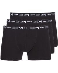 DIM - Pack Of 3 Stretch Cotton Hipsters - Lyst