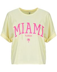 ONLY - T Shirt Onlmindy Life - Lyst