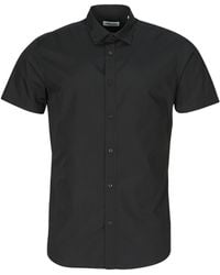 Jack & Jones - Short Sleeved Shirt Jjjoe Shirt Ss Plain - Lyst