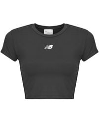 New Balance - T Shirt Nb Harmony Fitted T-shirt - Lyst
