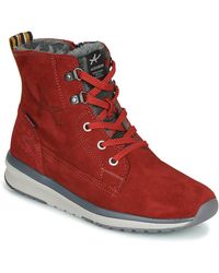 Allrounder By Mephisto Kerry Mid Boots - Red