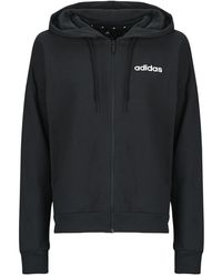 adidas - Hoodies Essentials Linear Full-zip French Terry Hoodie - Lyst
