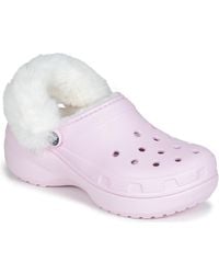 Crocs™ - Clogs (shoes) Classic Platform Lined Clog W - Lyst