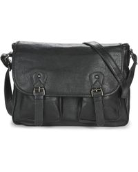 Mens Bags Luggage and suitcases Casual Attitude Nudile Messenger Bag in Black for Men 