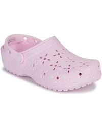 Crocs™ - Clogs (shoes) Classic Floral Cut Out Clog - Lyst