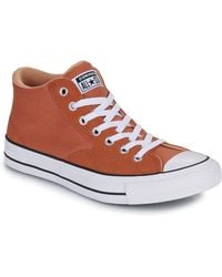 Converse - Shoes (high-top Trainers) Chuck Taylor All Star Malden Street Canvas Suede - Lyst