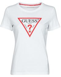 Guess - Ss Cn Original Tee T Shirt - Lyst