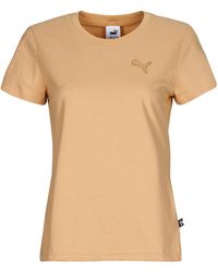 PUMA - T Shirt Tee W Mif Badge Brode - Lyst