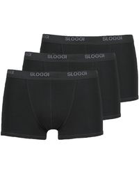 Sloggi Boxer Short X3 Boxer Shorts - Black