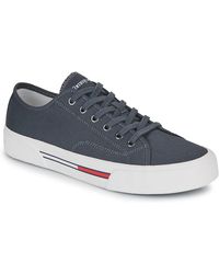 Tommy Hilfiger - Shoes (trainers) Lace Up Canvas Color - Lyst
