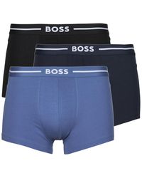 BOSS - Boxer Shorts Trunk 3p Bold - Lyst