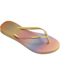 Havaianas - Flip Flops / Sandals (shoes) Slim Gradient Sunset - Lyst
