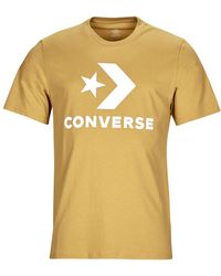 Converse - T Shirt Go-to Star Chevron Logo T-shirt - Lyst
