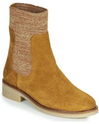 Bensimon Boots Chaussette Mid Boots - Brown