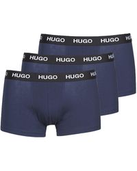 HUGO - Trunk Triplet Pack Boxer Shorts - Lyst