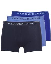 Polo Ralph Lauren - Classic-3 Pack-trunk Men's Boxer Shorts In Blue - Lyst