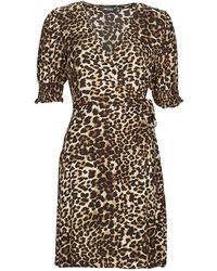 Pieces - Long Dress Pctala 2/4 Wrap Dress - Lyst
