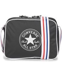 converse messenger bag black