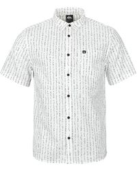 Quiksilver - Short Sleeved Shirt Apero Classic Ss - Lyst