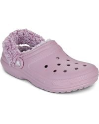 Crocs™ - Clogs (shoes) Classic Fleece Lined Clog - Lyst