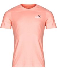 PUMA - T Shirt Ess 2 Color Small Logo Tee - Lyst