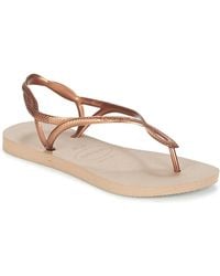 Havaianas - Flat Sandals Luna - Lyst