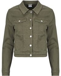 Vero Moda - Denim Jacket Vmwild Soya Ls Col - Lyst