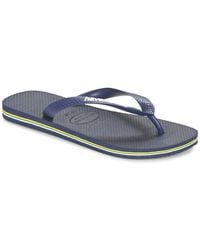Havaianas - Brasil Logo Flip Flops / Sandals (shoes) - Lyst