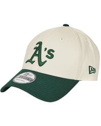 KTZ - Cap Colourblock 9forty® Oakland Athletics - Lyst