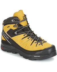 Yves Salomon X Alp Mid Ltr Gtx® Walking Boots - Yellow