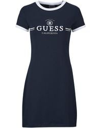 Guess - Dress Mila Ss Short Dress - Lyst