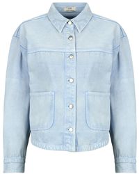 Jdy - Denim Jacket Noma L/s Shacket - Lyst