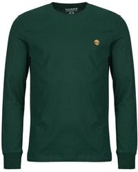 Timberland - Long Sleeve T-shirt Tree Embroidered Exterer River Slim - Lyst